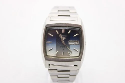 A Vintage Gents Seiko 5 6119 TV Dial Automatic Running Wristwatch, Keeps Time