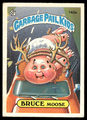 1986 Topps GBK Series 4 #142b Hunted Hunter 2 Star** VG+ Pencil Mark
