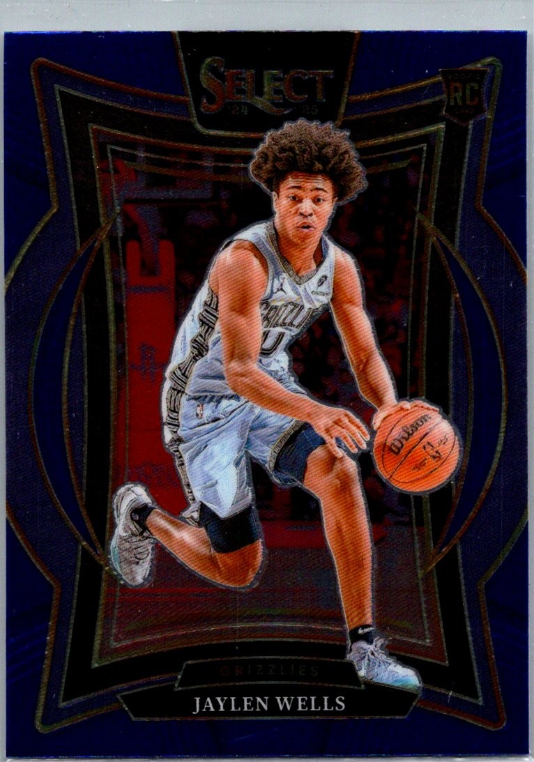 2024-25 Panini Select #79 Jaylen Wells Blue (Retail)