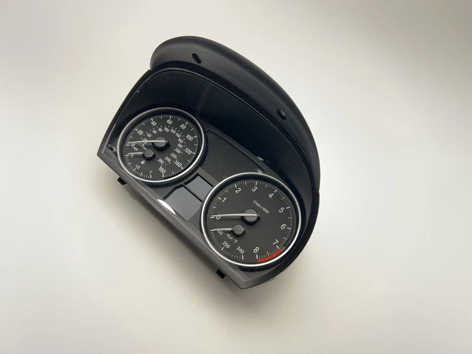 BMW 335i 2007-2013 velocímetro MPH negro 3,0 L tracción trasera 61 k 44540 Foto 3 de 4