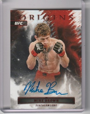 2023 PANINI ORIGINS #OA-MBR MIKE BROWN AUTOGRAPH RED 6286