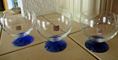 3 Eisbecher ZWIESEL GLAS  Serie ''Samba'' Dessertschalen  NEU OVP