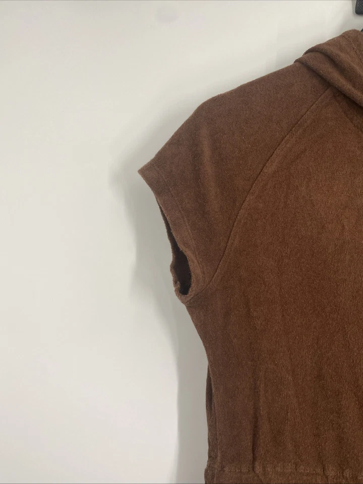 Mini Vestido Vintage Y2K Baby Phat Terry Paño Pony Talla Mediana Grunge 1031 Foto 2 de 4