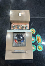 1960s Barbie Dream House Reading Dishwasher with Food Plates Lot Original Deluxe