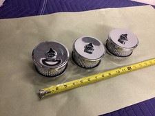 Chevy Pontiac Oldsmobile Buick Tri Power Air Cleaners Chrome Chevy Pontiac Oldsmobile Buick Tri Power Air Cleaners Chrome