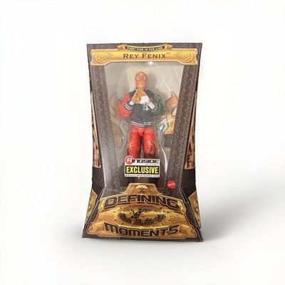 Mattel Rey Fenix Defining Moments WWE Wrestling Action Figure Exclusive Red