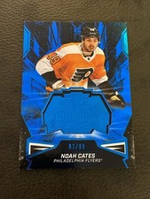 Noah Cates 2022-23 Upper Deck SPx Hockey Finite Rookies Blue /99 - Flyers