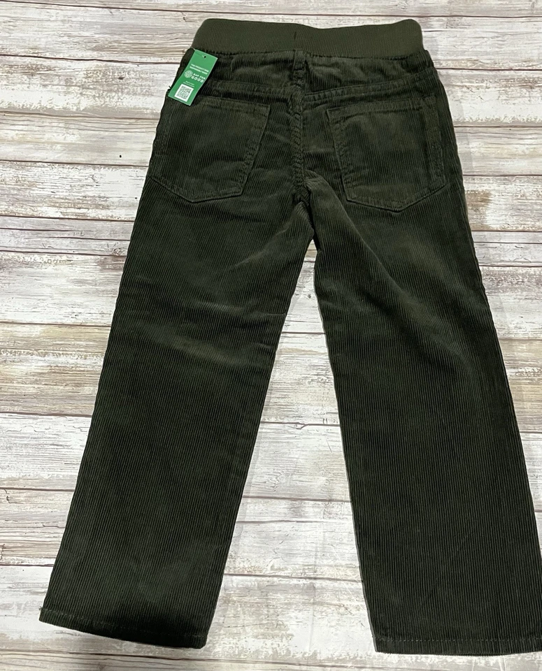 Pantalones rectos de pana verde de los 90 4T Baby Gap para niños nuevos con etiquetas Foto 4 de 4