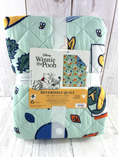 Disney Winnie the Pooh Retro Quilted Reversible Blanket-Boxlunch Exclusive  New