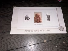 HapNest My Little Prints Baby Photo Frame Handprint Footprint Kit NEW