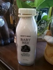 Burts Bees Buttermilk Bath Soak Discontinued Glass 9oz bottle bath N.O.S