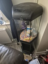 AQUAEL Hexagon Fish Tank And Stand