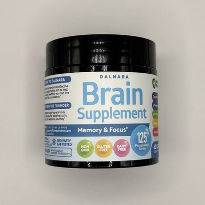 Brain Supplements for Memory and Focus for Men and Women 60 Caps . New Sealed