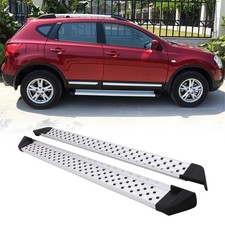 TRITTBRETTER SEITENTRITTE UND FUSSST&Uuml;TZEN ALUMINIUM F&Uuml;R NISSAN QASHQAI 2007-2014