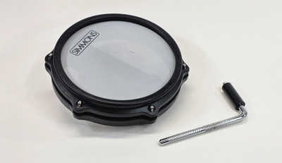 SIMMONS T20PAD8D 8'' Mesh Double Zone Snare Drum Pad with L Rod
