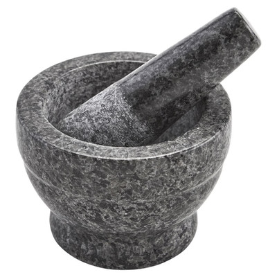  IMUSA 3.75in Polished Granite Mortar & Pestle