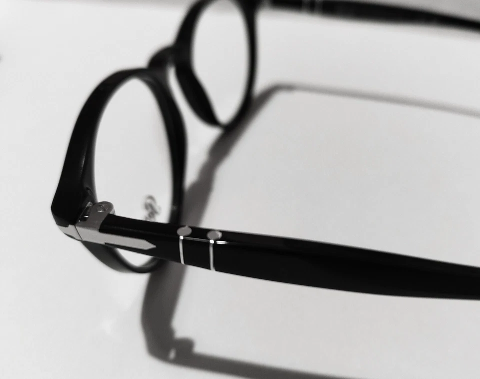 Occhiali Da Vista Persol® Persol PO3092V 9014 50-19 - Black | Nuovi - Immagine 4 di 4