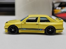 Hot Wheels 2024 Prototipo Test di Fabbrica Run-BMW M3 Colore Giallo-Gomma-A34