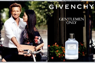 Givenchy Gentlemen Only Fragrance Simon Baker 2015 2Page Advertisement