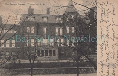 Washington DC - EMBASSY OF GERMANY - Postcard German