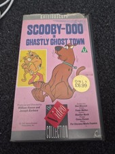 Scooby-Doo in Ghastly Ghost Town 1983 VHS Cassette Tape