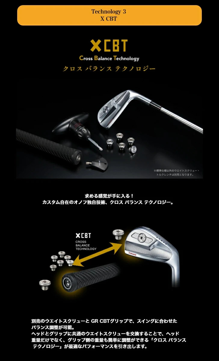 ONOFF Iron Kuro FORGED KURO 0 Forged 6-PW ( 5pcs ) MODUS3 Set 1