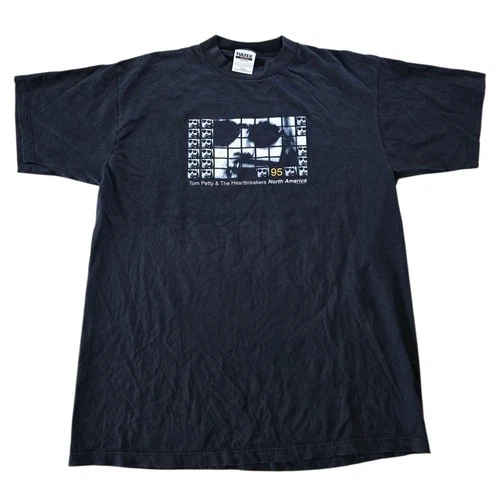 North American Tour Tom Petty & The Heartbreak 1990s vintage concert t-shirt, vintage, single stitch, B+ condition