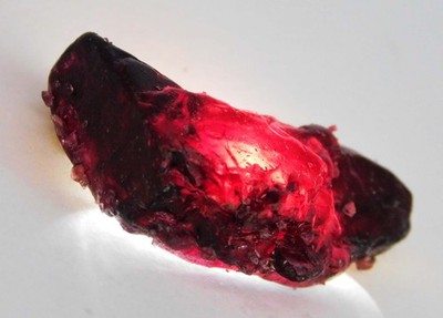 Natural Garnet 110 Carat Earth Mined Rough Red Loose Gemstone CERTIFIED