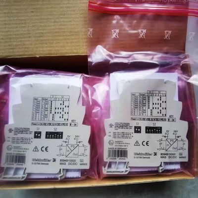 WEIDMULLER 8594810000 MAS DC/DC SIGNAL CONVERTER D-32758 OPEN-TYPE PROCESS 