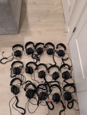 Lot of 15 Califone 3068AV Switchable Stereo/Mono Headphones 3.5mm Jack, 6.35 mm
