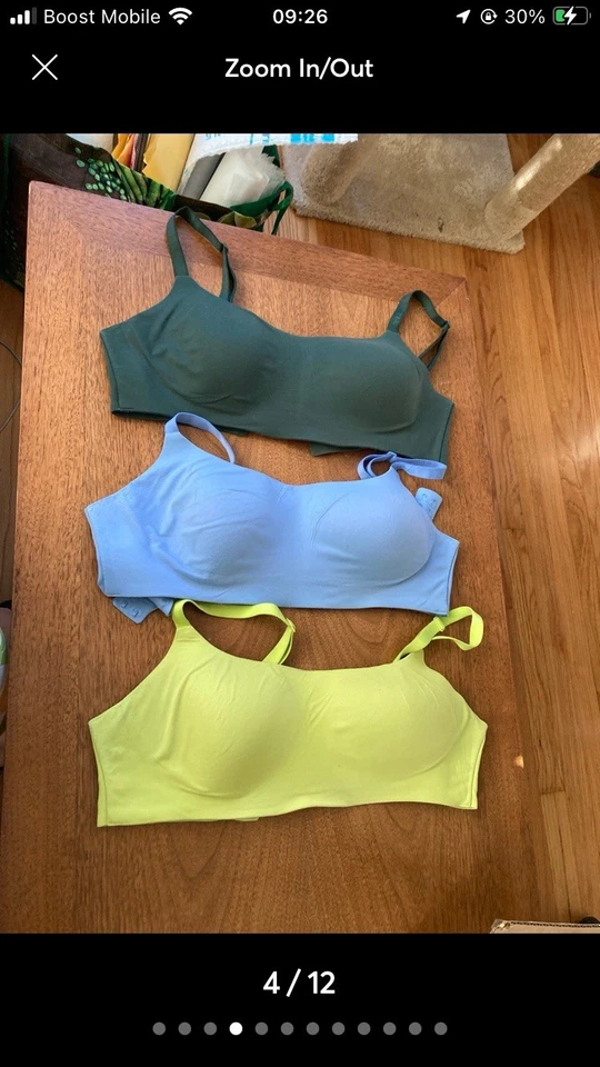 Lot Of 6 Aerie Smoothez Wireless Bralettes Size Small D/32D - Image 4 of 4
