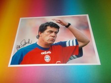 Otto Rehhagel FC Bayern Munich signed autographed autograph 20x28 photo