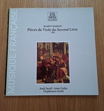 Marais Pieces de Violes du Second Livre 1976 Vinyl NM Jordi Savall 6.42121 AW