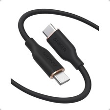Anker USB C Cable, Type C Flow Cord, Fast Charging for iPhone 17 6FT, Black