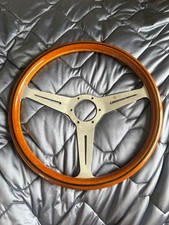 Nardi Classic Wood Steering Wheel Vintageperiod-correct Used From Japan