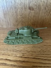 Vintage Marx Playset Olive Green Plastic 41 Tank