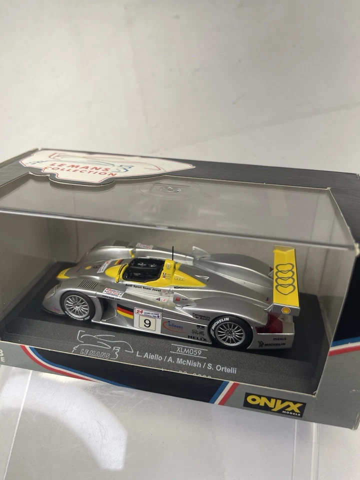 Onyx escala 1/43 - XLM059 - Audi R8 2000 -L Aiello / A McNish / S Ortelli.Le Mans - Imagem 4 de 4