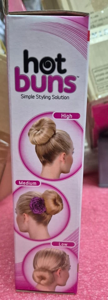 Genuine JML Hot Buns All Day Hair Up Simple Styling Donut Bun Rings- Blonde Hair - Image 3 of 3
