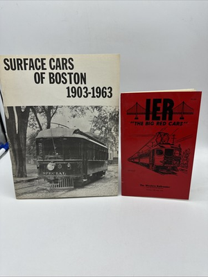 #ad #ad Boston Streetcars amp; Pacific Electric Red Cars Railfan Bundle 2 PB 50–23 $49.99