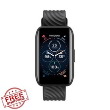 Motorola Moto 40 Smartwatch Phantom Black 1.5" Display 10-Day Battery
