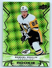 2022-23 UD ICE Hockey Base, Gold, Green, Orange & Ice Crystal Parallels