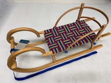 Aktion Set Ress Schlitten Gebirgsrodel mit Gurtsitz mit Lehne   v. Hersteller