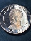 Charlie Kirk Memorial Copper Round .999 Fine 1 AVDP Ounce Proof-Like USA