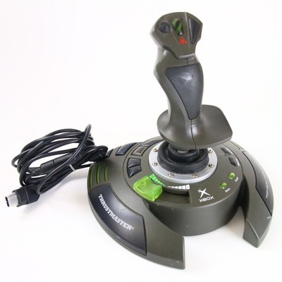 Xbox Classic Thrustmaster Top Gun Fox 2 Pro Controller Joystick Flight Stick