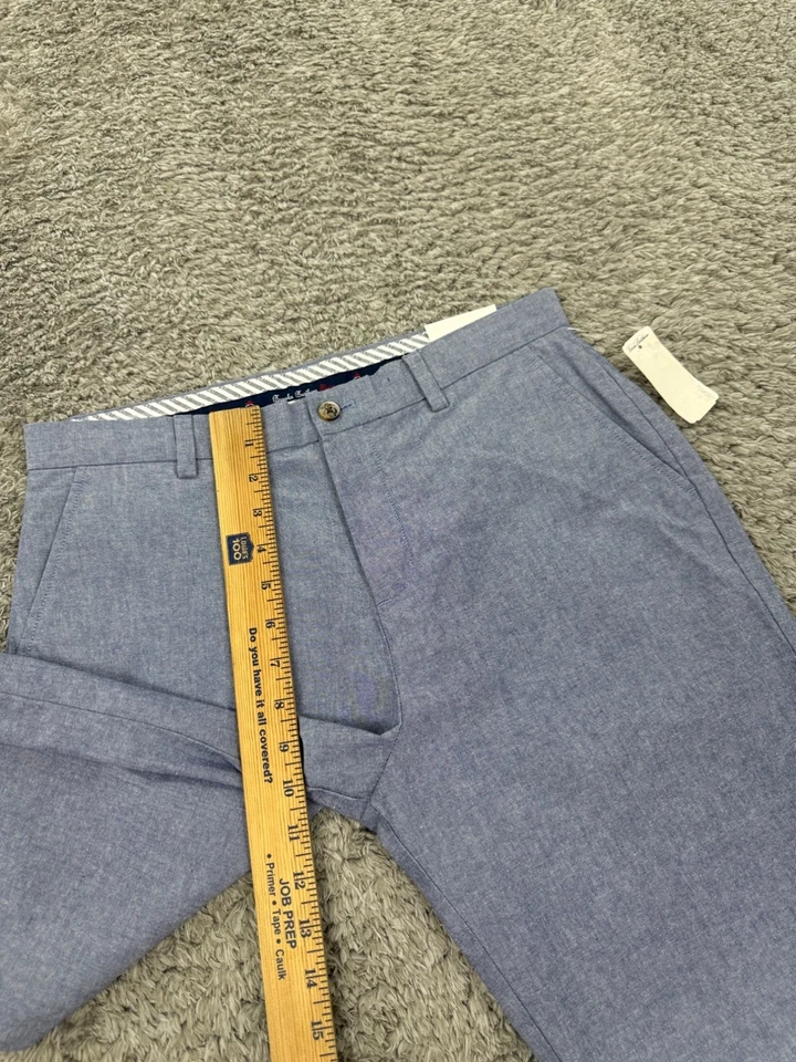 Pantalones Cortos Brooks Brother Niño 18 Azul Rojo Polar Preppy Informales Golf Chinos Nuevos con Etiquetas Foto 4 de 4