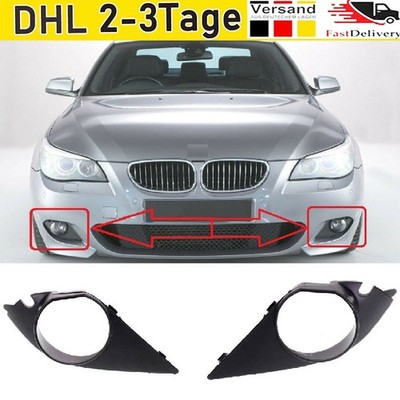 Für BMW E61 E60 M PAKET NEBELSCHEINWERFER ABDECKUNG BLENDE GRILL RECHTS & LINKS_