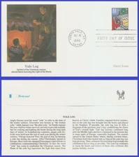 USA3 #3108 U/A FLEETWOOD FDC   Christmas Family at fireplace