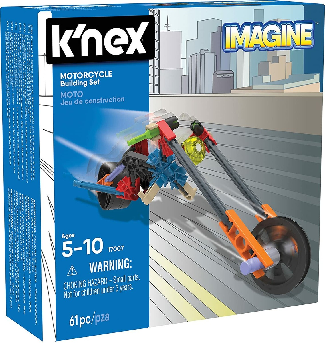 K'NEX - Motorcycle Building Set 61 Pieces For Ages 5+