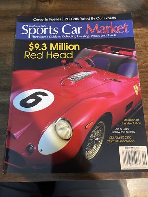 Sports Car Market September 2007 Corvette Fuelies Red Head Isle of Man Alfa 8c