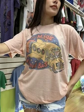 The Magic School Bus Retro Vintage Graphic Design T-shirt Soft Style